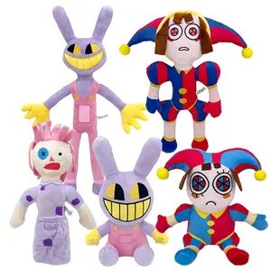 The Amazing Digital Circus Plush Toy Cartoon Clown Soft Stuffed Doll Educational Toys for Kids