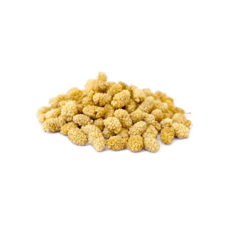 Afghan White Mulberries 1lb | Organic, Naturally Sweet, High Fiber & Antioxidant Rich