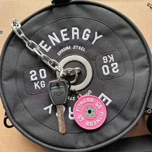 Color Dumbbell Keychain Trendy Fitness Essential for Bags & Car Decor Multiple Color Options Stylish Keychain Perfect Gift Choice