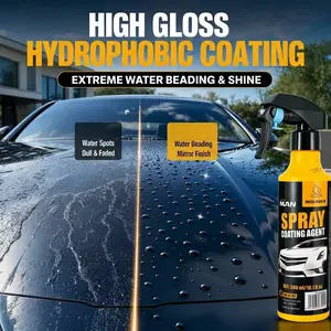 NUAN nano car coating spray-Spray Coating Agent, Water-Repellent, Stain-Proof & Stunning Reflections, Festive Eye-Catcher