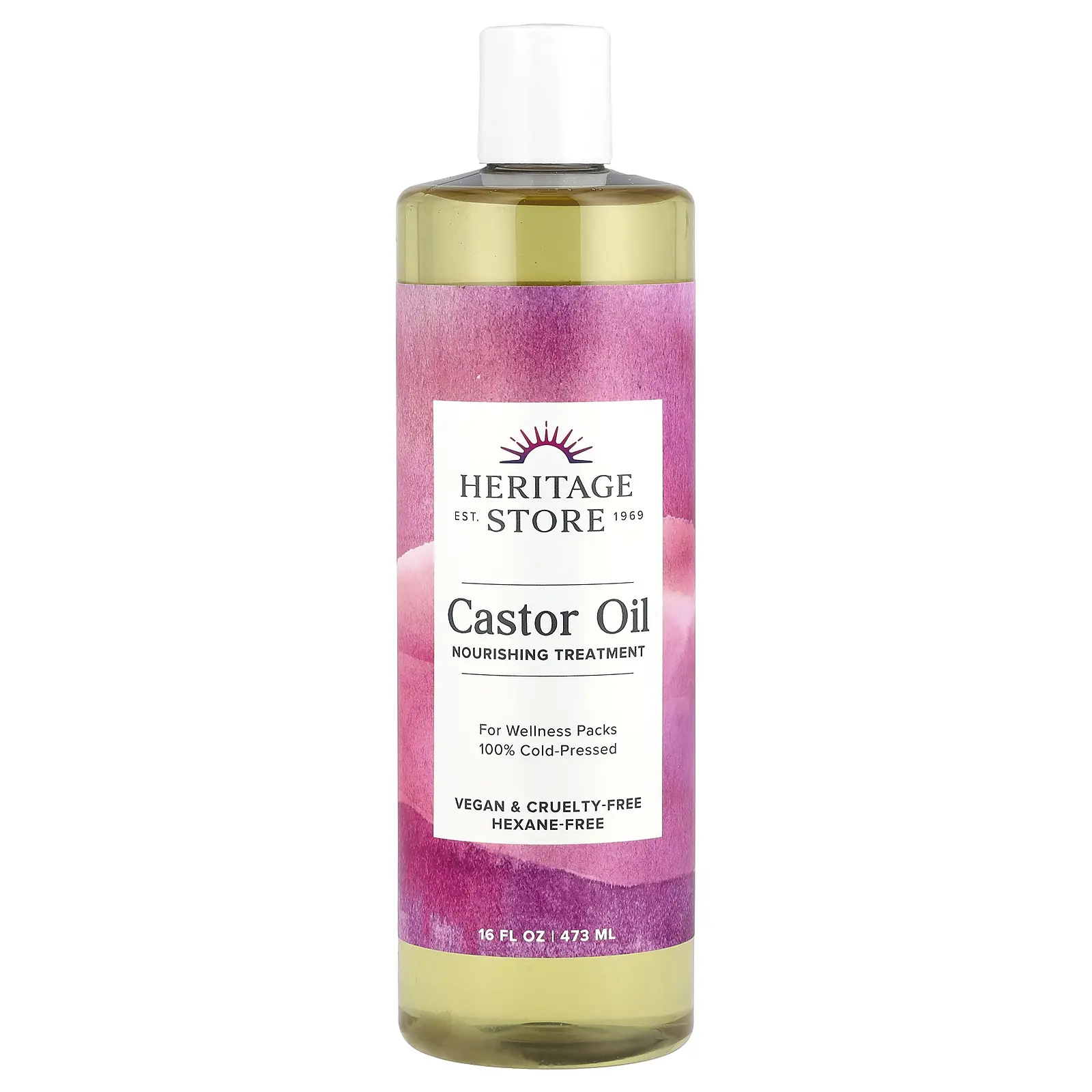 Heritage Store Castor Oil, 16 fl oz (473 ml) Heritage Store Castor Oil, 16 fl oz (473 ml)