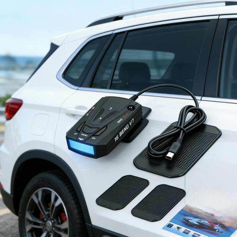 On-Board Safety Device Instant Setup,Universal Fit forCompact Cars & Full-SizeVehicles, Voice Alert & LEDReadout, Dual RoadMode Adaptation, Vital Car Accessoryfor UrbanCommutes & Highway Trave