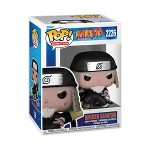 Funko Naruto Series Hiruzen Sarutobi Vinyl Figure - Official #2226 Numbered Anime Collectible Figurine with Detailed Character Design, Display Piece