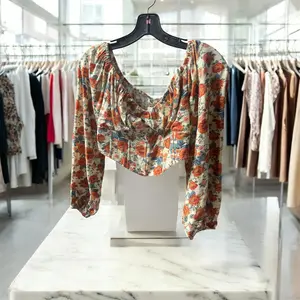 long sleeve rose top