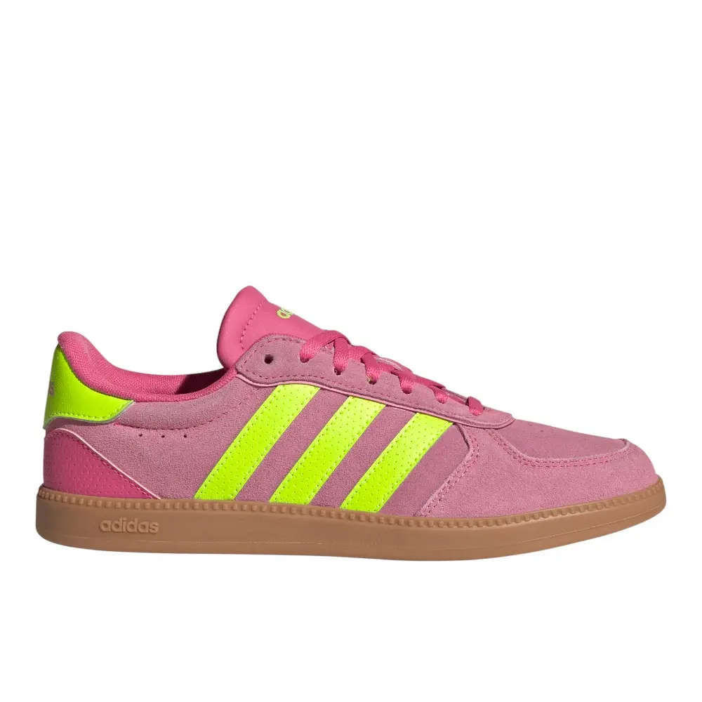 adidas Womens Breaknet Sleek Sneakers Shoes Casual - Pink