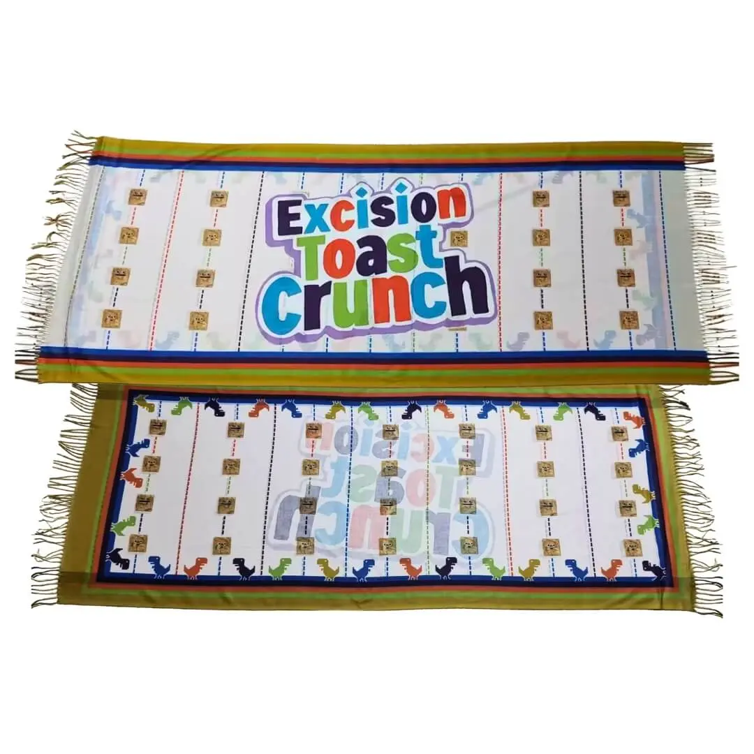 "Toast Crunch" - REVERSIBLE PASHMINA