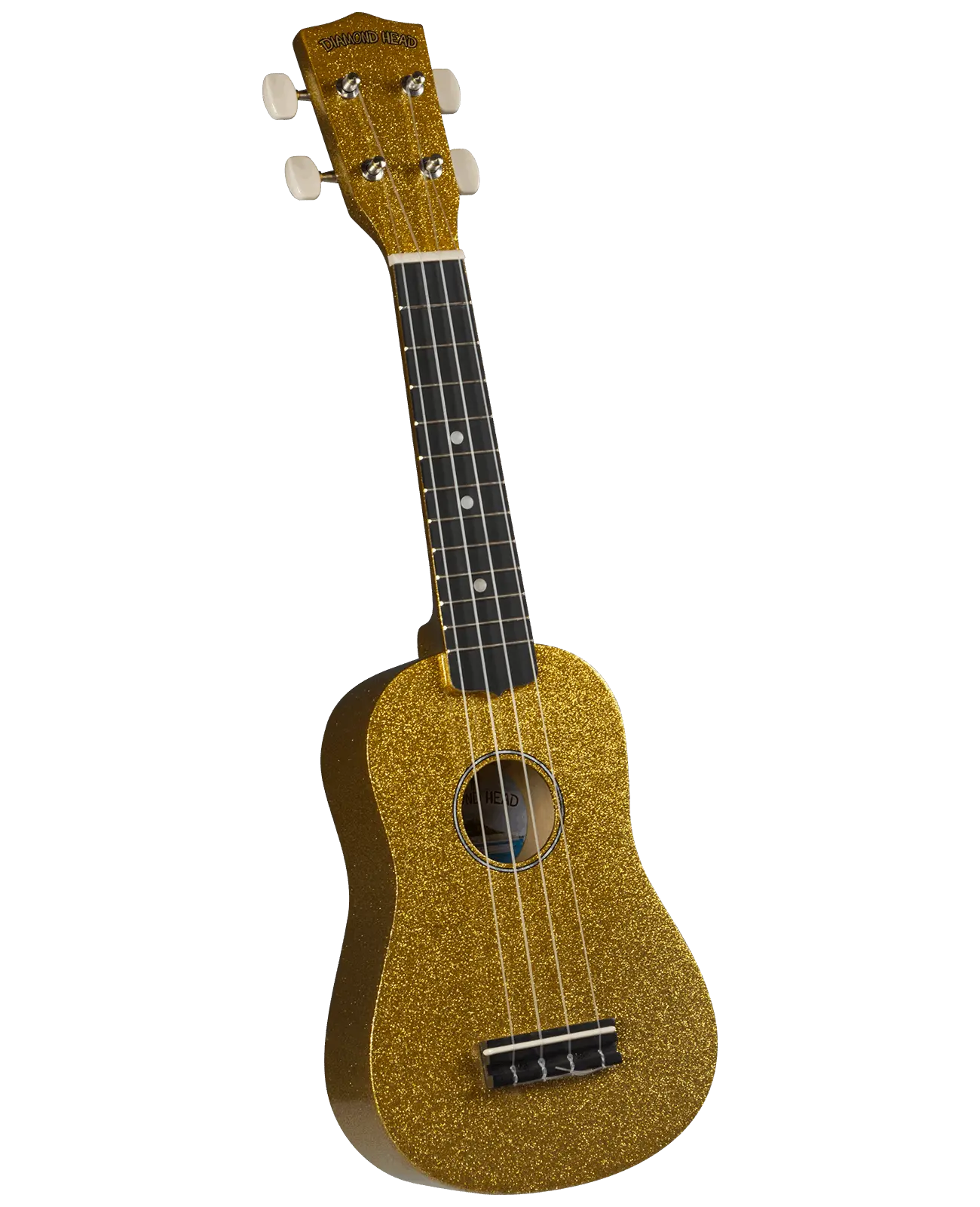Diamond Head DU144 Hot Rod Series Soprano Ukulele - Champagne Gold