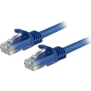 Startech N6PATCH9BL 9 ft. RJ-45 Network Cable, 2 RJ-45 Connectors, 10/100/1000Base-T(x), 1000 Mbit/s, 500 MHz, ETL Certified