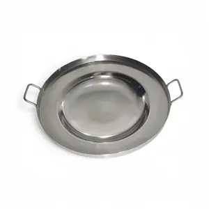 21" Comal Para Freir Bola Abajo Stainless Steel