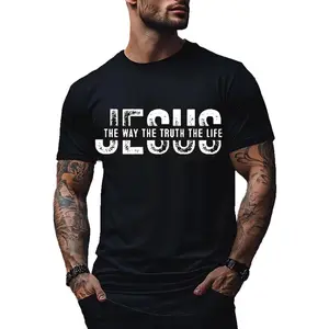 Christian Shirts for Men,Faith Cross Printed T-Shirts Christian Jesus Faith Shirts Holy Bible Tees