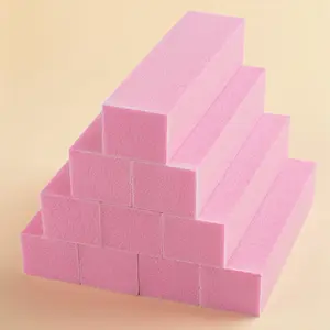 10 Pcs Nail Polishing Buffer Blocks, Four-Sided Design, High-Efficiency Buffing, Smooth Shine Finish, Professional Manicure Tools, Nail Care