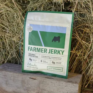 Farmer Jerky - 100% Grass-Fed Beef, 5 Real Ingredients