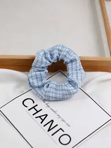 New Jk Large Bow Hair Ties for Women, Korean Style Ponytail Holders, College Wind Headbands, Set of 10, Fashion Accessories