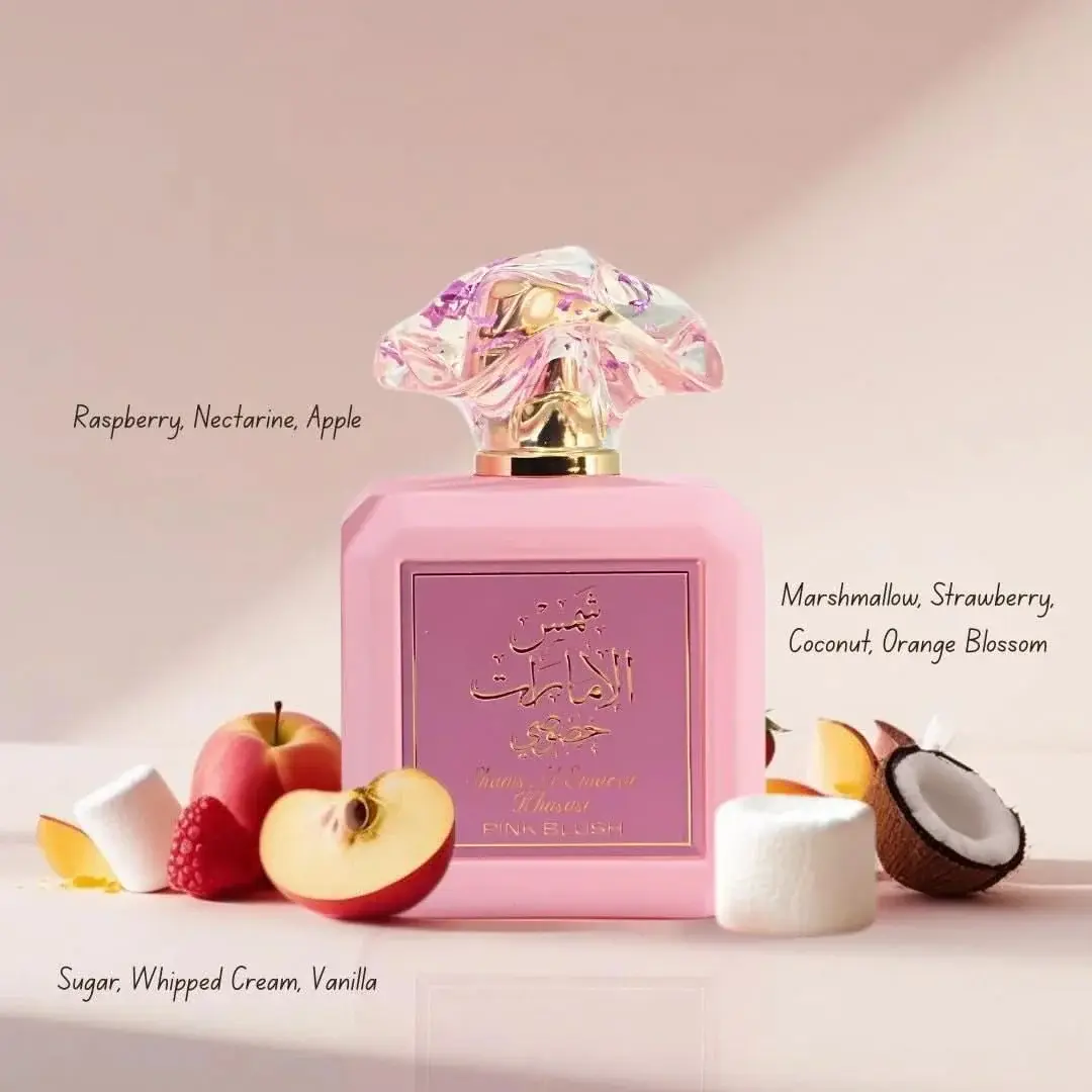 Pink Blush Perfume for Women, Gourmand Fragrance, EDP, 100ml