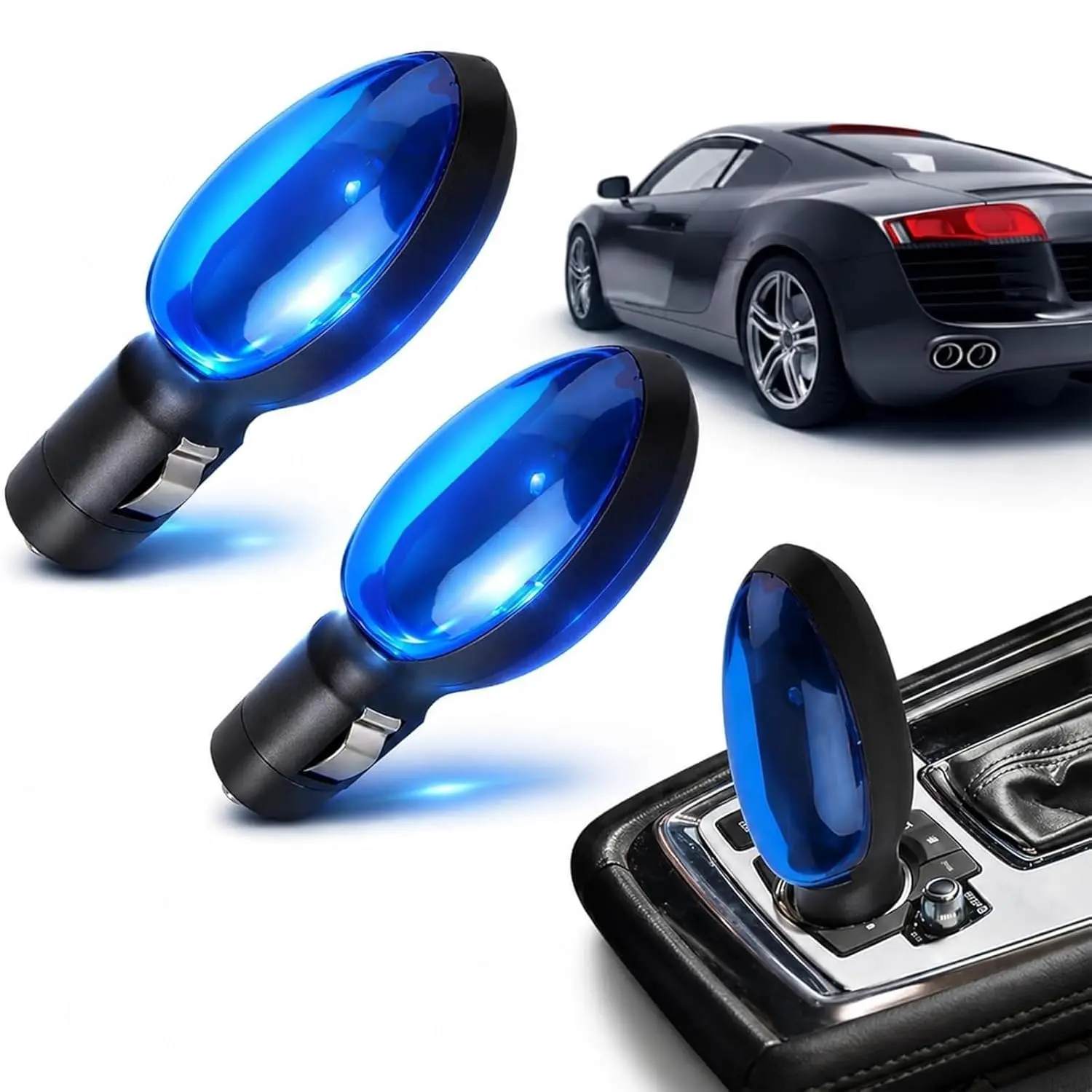 Car Fuel Saver Gas Saver Device Fuel Saving Device Voltage Stabilizer Car Voltage Stabilizer Fuel Economizer Gas Economizer 12V Car Plug Cigarette Lighter Plug Automotive Accessories Car Accessories Truck Accessories SUV Accessories Vehicle