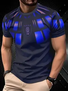 Uruguay Men's National Team Round Neck Comfortable Sweatshirt, Suitable for Matches, Training, Daily Wear, or Gift