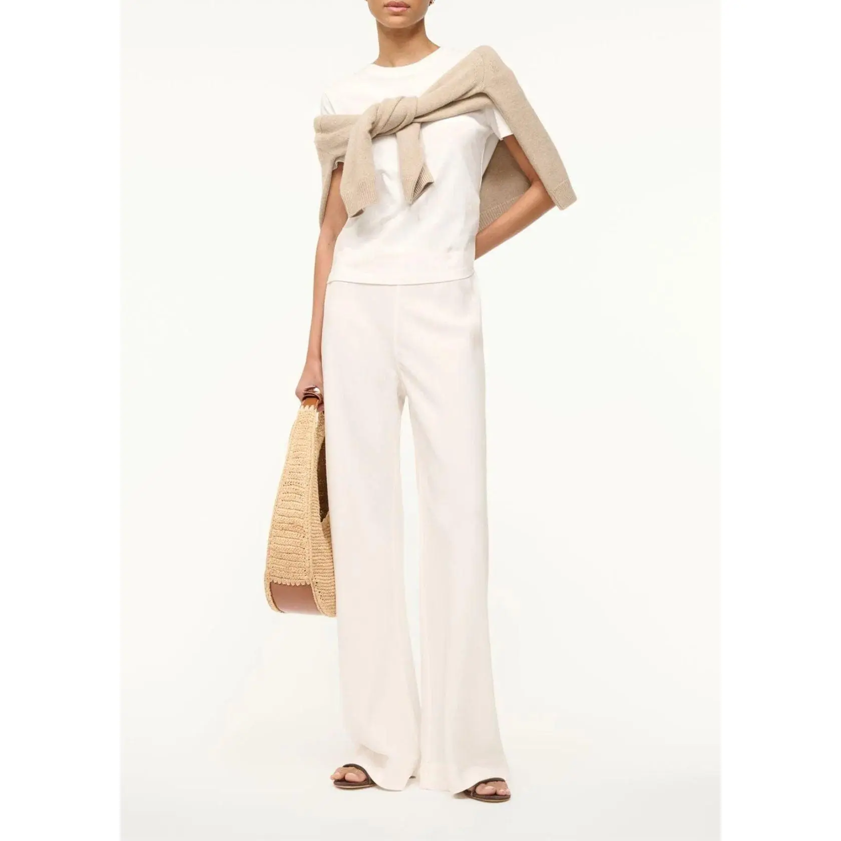 STAUD Stroll Pant - Ivory