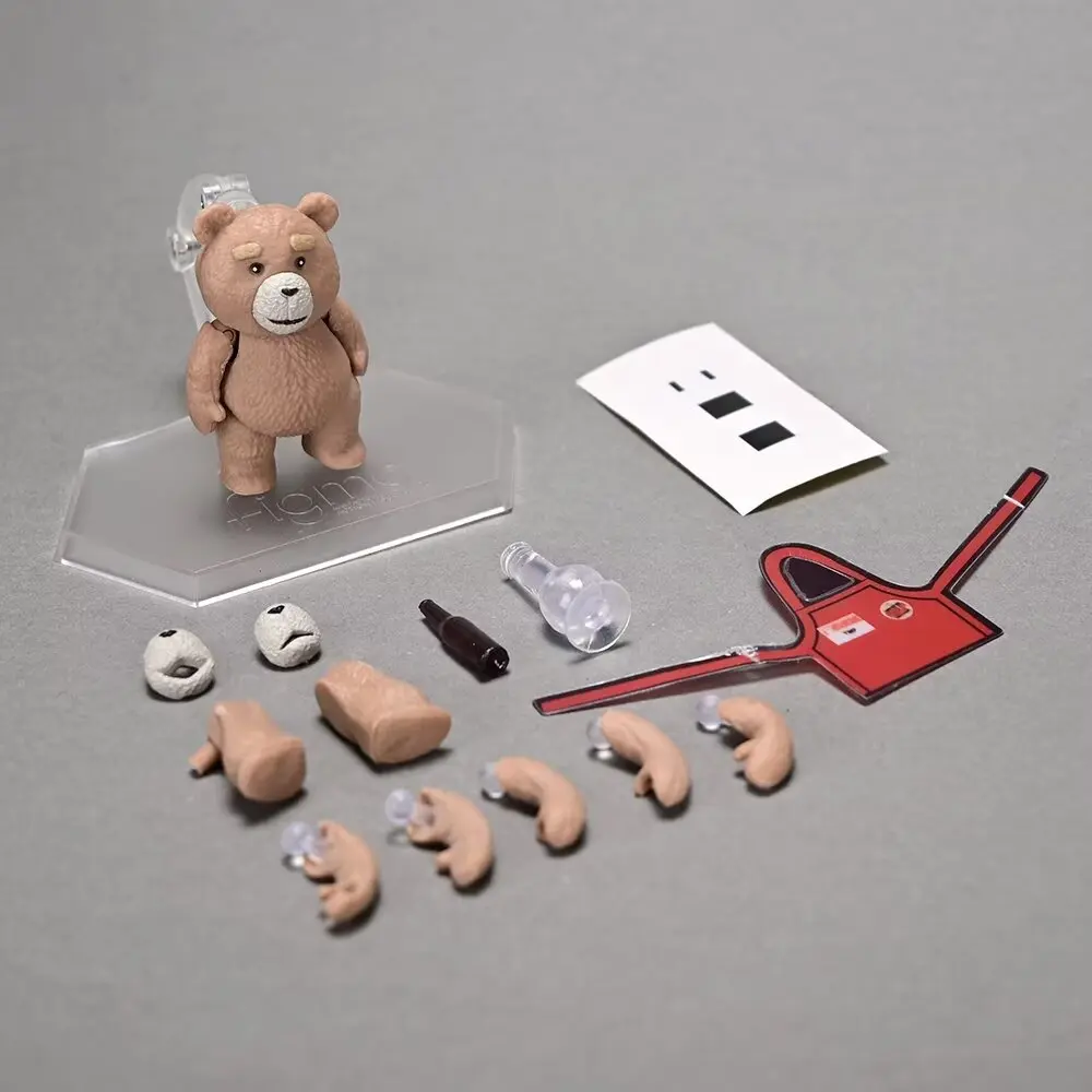 Movie TED 2 Boxed Figma 290 Ted Teddy Bear BJD Figure Model Toys