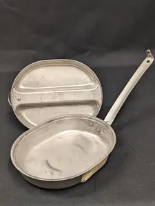 Stainless Steel 2-Piece Mess Kit