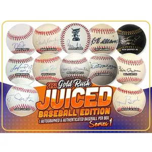 Gold Rush Juiced Autographed Baseball 2026 (In Acrylic Case!)