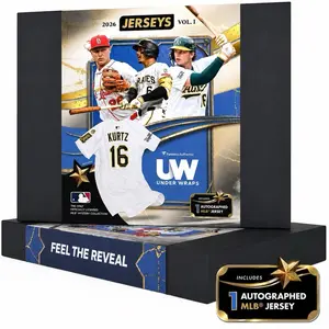 Fanatics Under Wraps 2026 MLB Jerseys Vol. 1 - Signed Sports Collectible Jersey with COA for Collectors