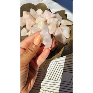 Raw Rose Quartz Stone