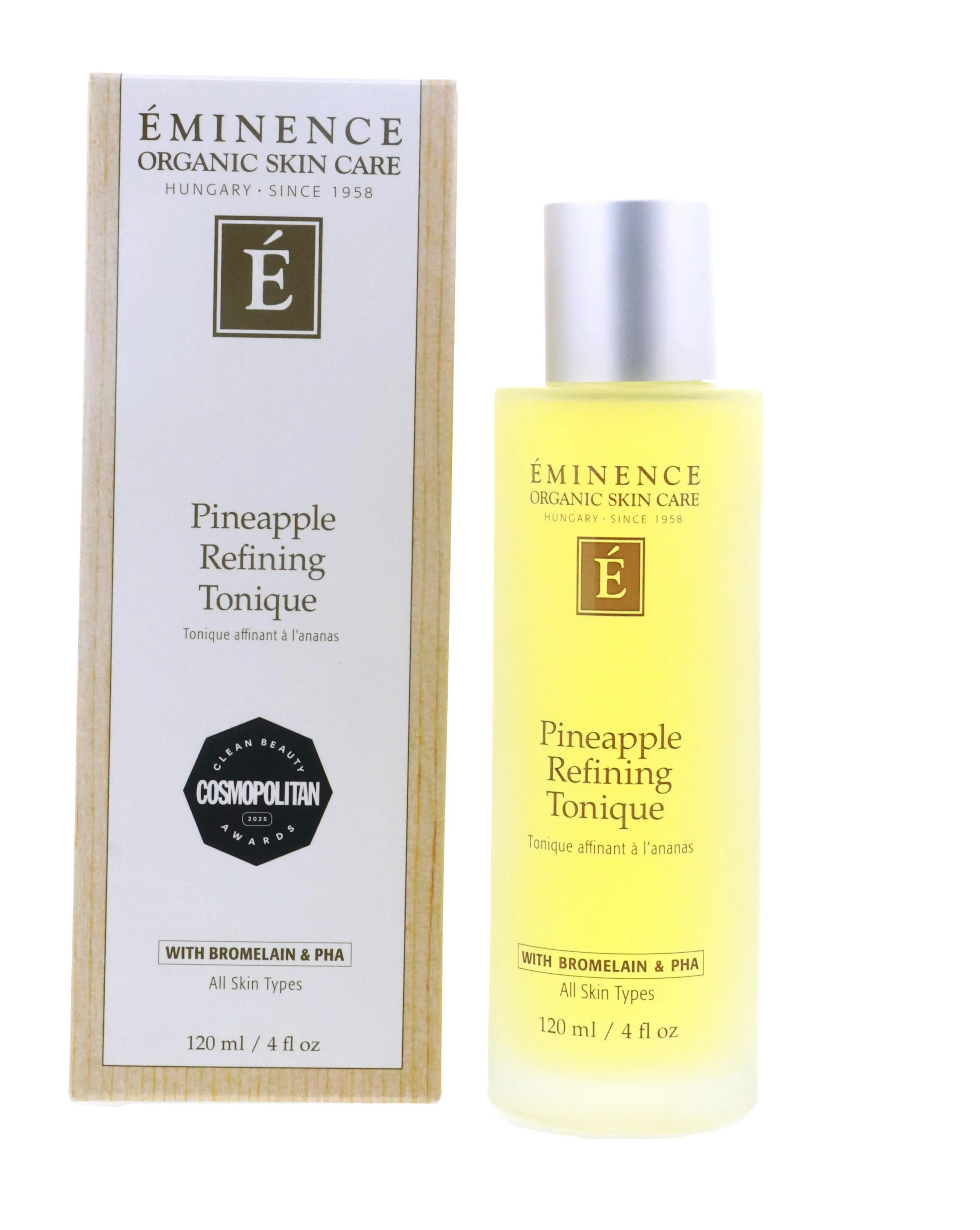 Eminence Pineapple Refining Tonique - Lightweight Skin Repair Skincare Toner, Single Item, 4 oz