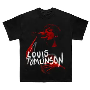 Louis Tomlinson Classic Fan Look Unisex T-Shirt, Soft Cotton Graphic Tee XY100209