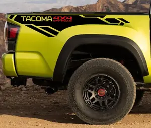 TRD Off Road, TRD 4X4,Toyota Tacoma, Decals, Stickers, Bedsides Decal Sticker, Truck bedside decals set of 2