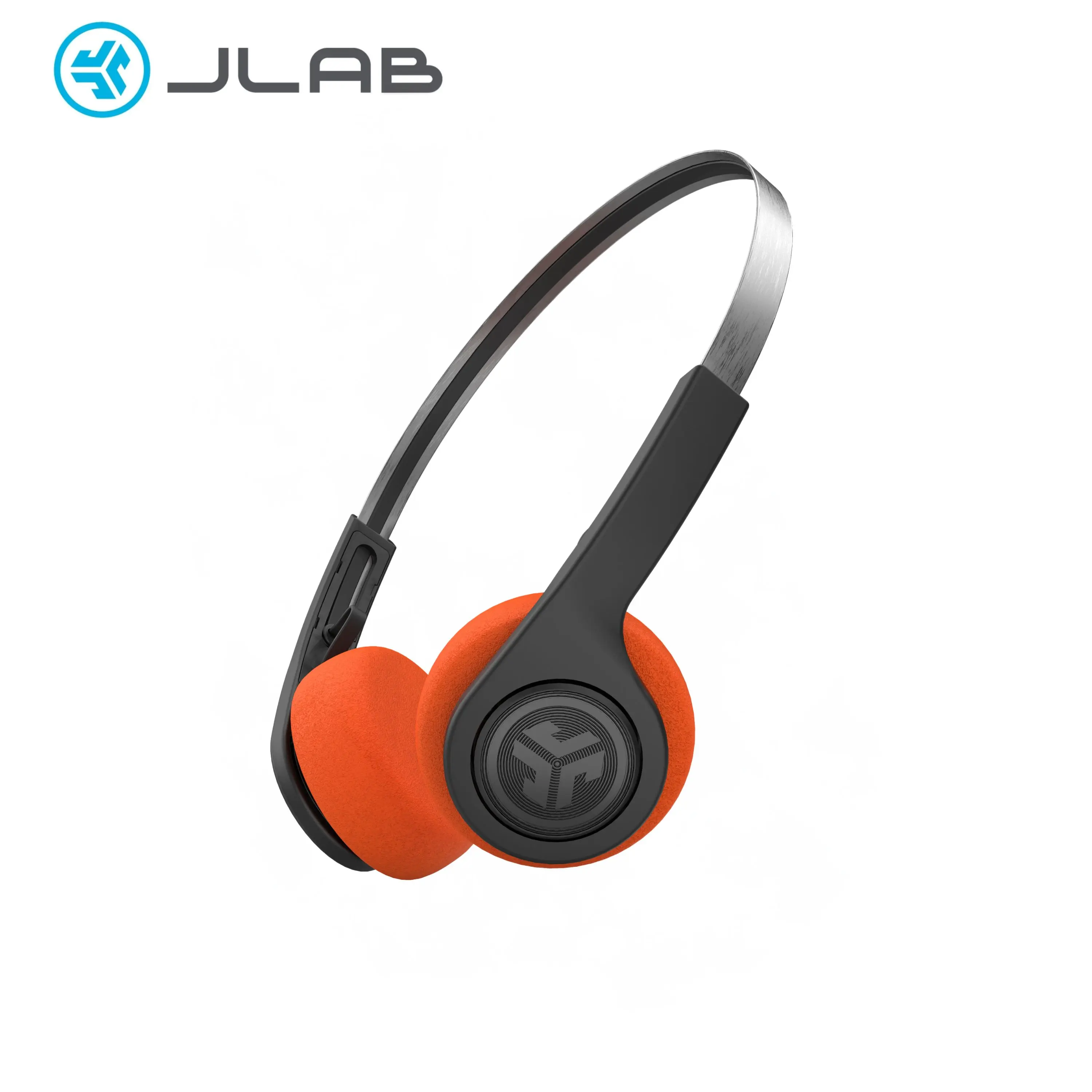 JLab Rewind2 Wireless Retro Headphones - 80s+90s vibe, Bluetooth 20+ Hours Playtime, Microphone, GenX Headphones, Lightweight Design