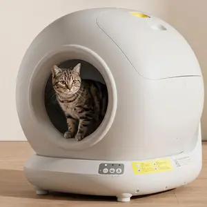 Automatic Cleaning Cat Litter Box Smart Litter Box Odor Control with Modern Design and Easy Operation for Pet Owners