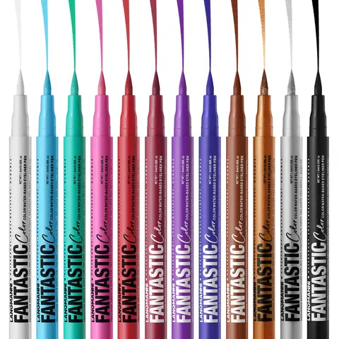Waterproof Matte Liquid 12Pcs/Set, Long Lasting Easy to Apply for Eye Makeup, Professional Daily Makeup Accessories for Women and Girls Waterproof Liners