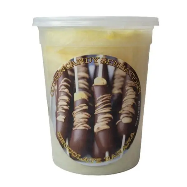 Chocolate Banana Gourmet Cotton Candy - Cotton Candy Sensations 200+ Flavors