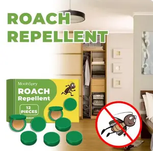 Roach Repellent, Domestic Dormitory Kitchen Powerful Cleaning Cockroach Exterminator Cockroach Gel Bait Pest Control Kit Rodent Repellent Pouches for Indoor & Outdoor