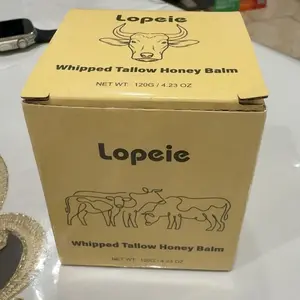 Product Review of Lopeie Whipped Grass-Fed Beef Tallow Honey Balm - 4 Oz,Moisturizing Cream for Soft, Smooth Skin - Handmade All-Natural Moisturizer - Lavender from L**a M**s S**k