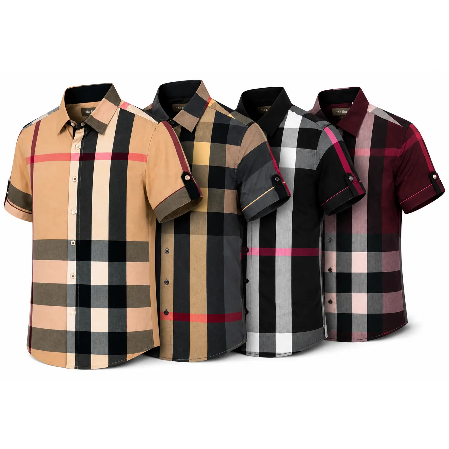 Mens Classic Checkered Shirt (Fitted)