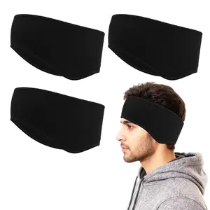 3 Pcs Ear Warmers Fleece Headband Winter Ear Warmer Headband Fleece Running Ear Muffs for Men Women Running Sport