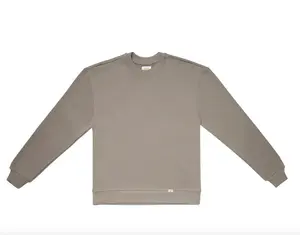 BRIC 100% Cotton Classic Sweatshirt – Taupe  A clean, modern basic made from 100% premium cotton. This BRIC Taupe Sweatshirt delivers soft comfort with a minimalist look that fits any style. Lightweight, breathable, and perfect for everyday wear