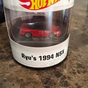 Ryus Hot Wheels 1994 NSX Collectible Model Car in Original Packaging
