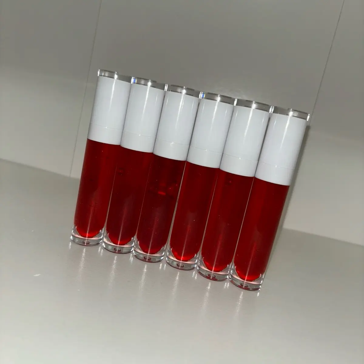 Cherry Red Lipgloss - Original Color for Makeup, Ideal for All-Over Application - Lipstain