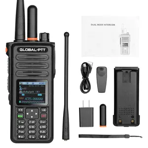 GLOBAL-PTT G8Plus Dual-mode walkie-talkie (1 unit) POC/UHF 10W 200 Channels walkie-talkie