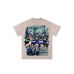 THE DRIZZLED | SEATTLE SEAHAWK 2026 SUPERBOWL CHAMPIONS TEE