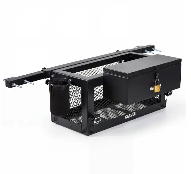 Universal Tractor ROPS Storage Tray | Heavy Duty Steel Organizer for Mowers