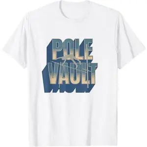 Pole Vault - Vintage Look Pole Vaulting T-Shirt