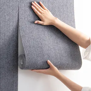 1 Roll Nano Self-Adhesive Floor Sticker, Matte Washable Floor Mat for Home & Office, Multipurpose Reusable Floor Decor