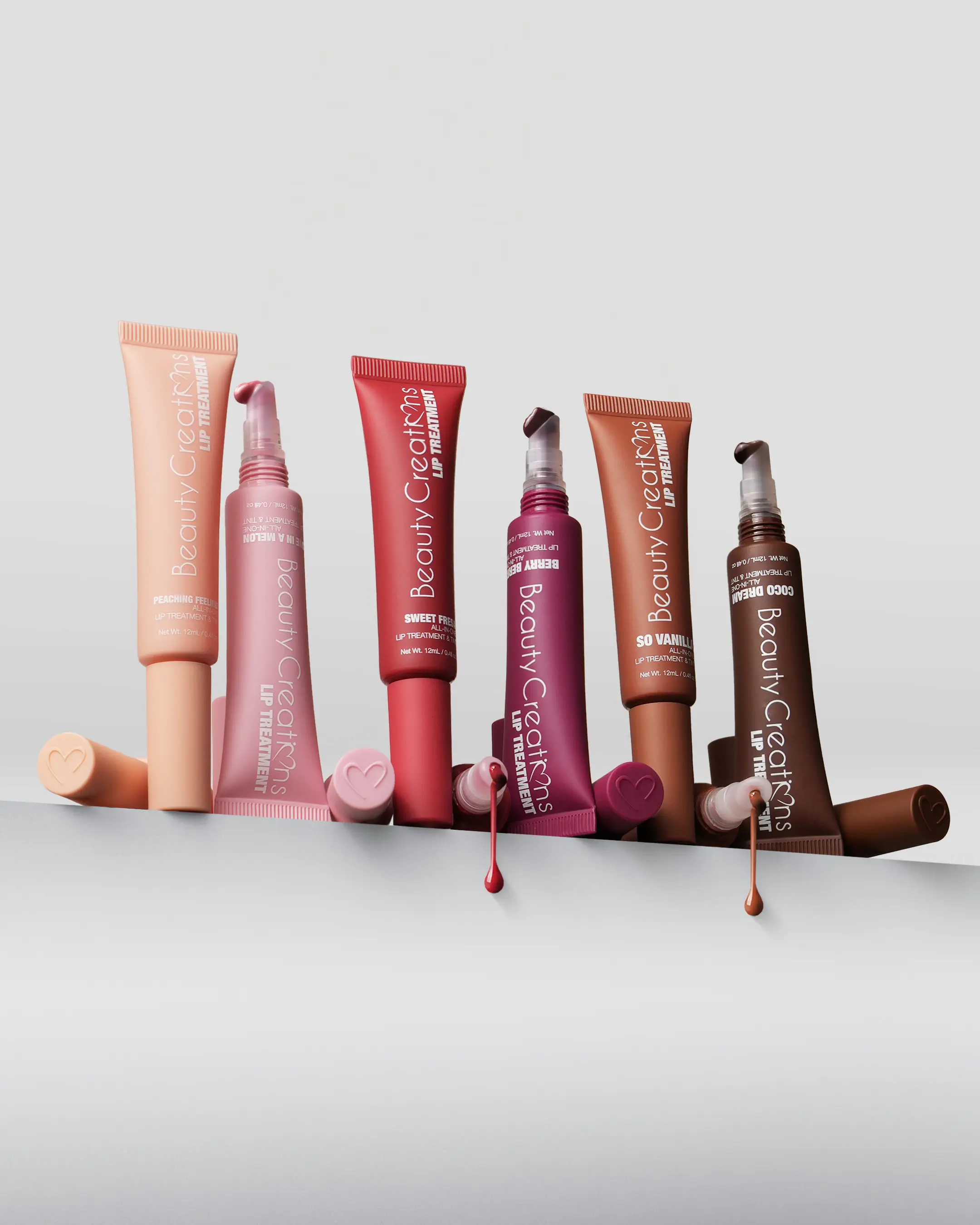 Beauty Creations Lip Treatment & Tint Collection Bundle, Vanilla-Coconut Berry Moisturizer for Smooth Lip Care, Lipgloss, Flawless, Oil, Cosmetic, Lip Combo Beauty Creations Lip Treatment & Tint Collection Bundle, Vanilla-Coconut Berry Moisturizer for Smooth Lip Care, Lipgloss, Flawless, Oil, Cosmetic, Lip Combo
