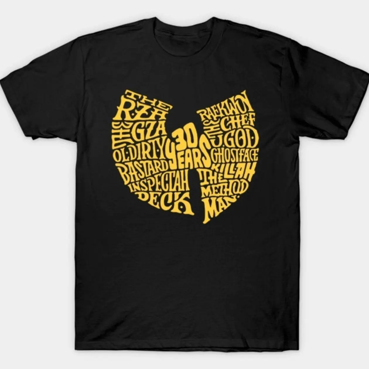 WuTang Vintage 90s Hip-Hop Retro T-Shirt RZF 9LE
