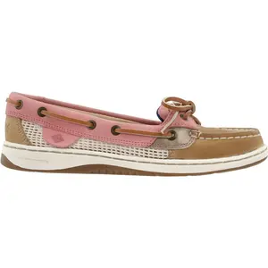 Sperry Womens Angelfish Open Mesh Boat Flats Casual - Brown