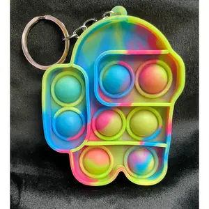 AMONG US TOY KEYCHAINS