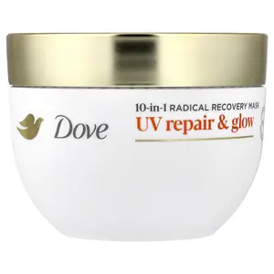 Dove UV Repair & Glow, 10-In-1 Radical Recovery Hair Mask, 9.2 oz (260 g)
